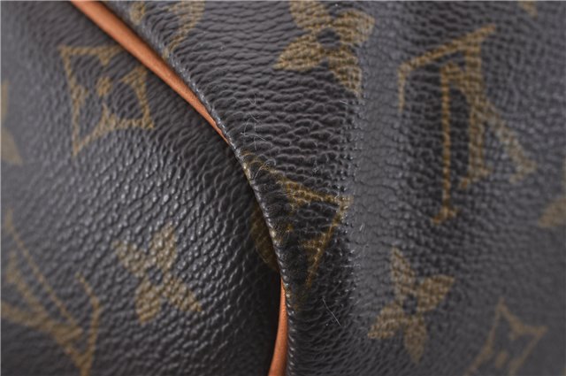 Authentic Louis Vuitton Monogram Keepall 55 Travel Boston Bag M41424 LV 6110D