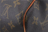 Authentic Louis Vuitton Monogram Keepall 55 Travel Boston Bag M41424 LV 6110D
