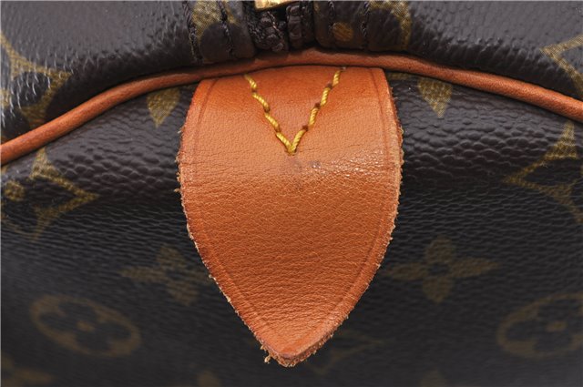 Authentic Louis Vuitton Monogram Keepall 55 Travel Boston Bag M41424 LV 6110D