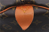 Authentic Louis Vuitton Monogram Keepall 55 Travel Boston Bag M41424 LV 6110D