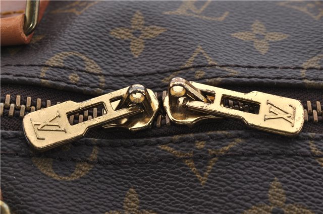 Authentic Louis Vuitton Monogram Keepall 55 Travel Boston Bag M41424 LV 6110D