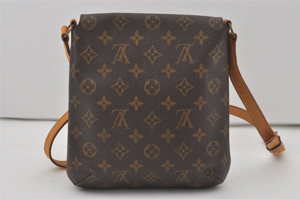 Auth Louis Vuitton Monogram Musette Salsa M51387 Long Shoulder Cross Bag 6110I