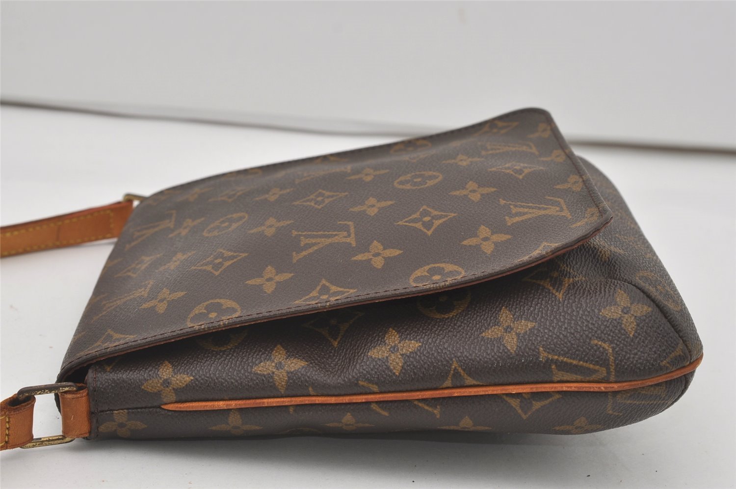 Auth Louis Vuitton Monogram Musette Salsa M51387 Long Shoulder Cross Bag 6110I