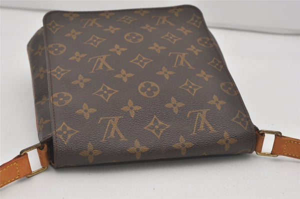 Auth Louis Vuitton Monogram Musette Salsa M51387 Long Shoulder Cross Bag 6110I