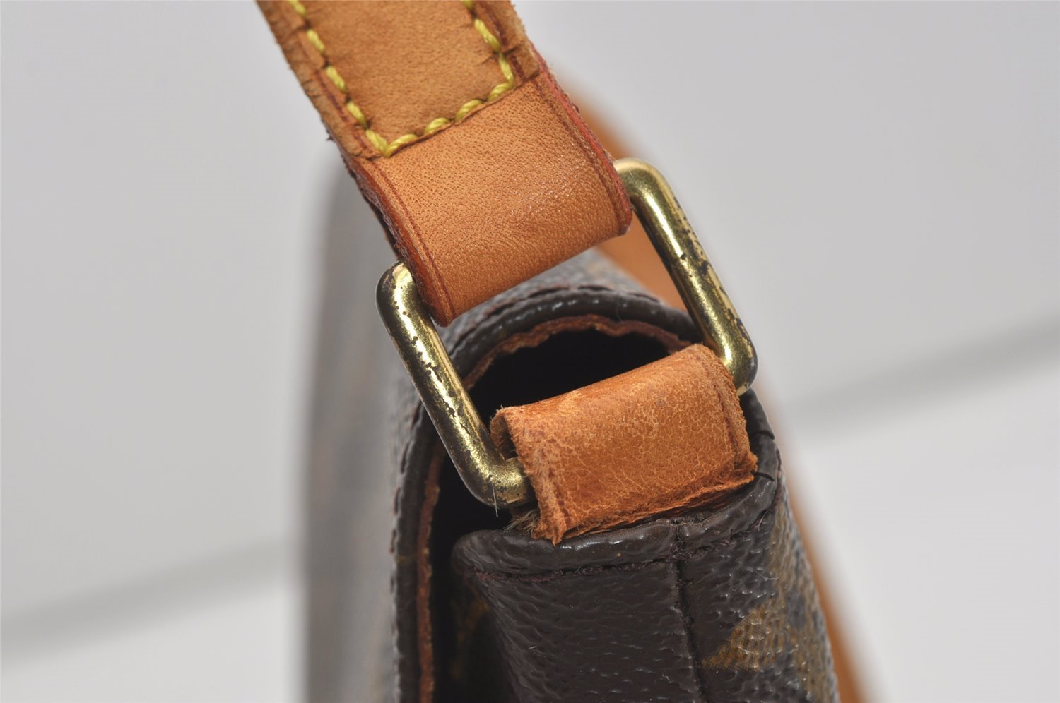 Auth Louis Vuitton Monogram Musette Salsa M51387 Long Shoulder Cross Bag 6110I