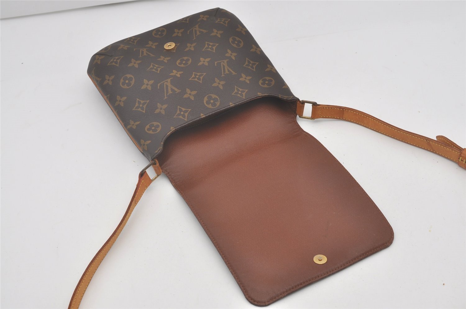 Auth Louis Vuitton Monogram Musette Salsa M51387 Long Shoulder Cross Bag 6110I