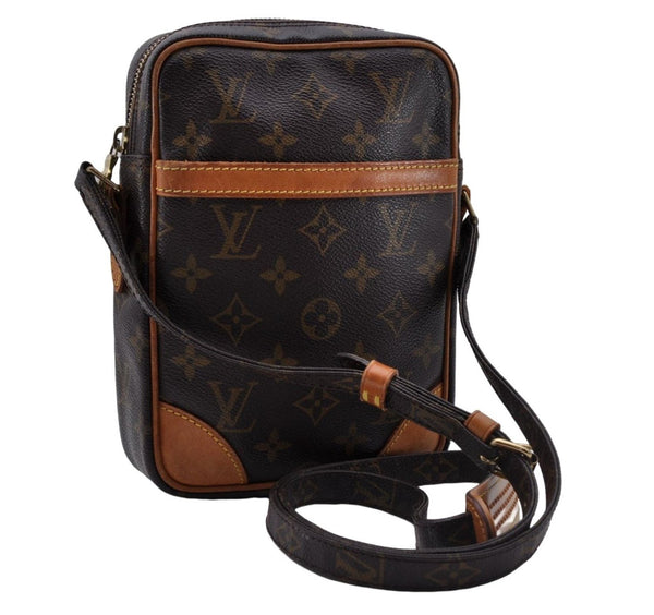 Authentic Louis Vuitton Monogram Danube Shoulder Cross Body Bag M45266 LV 6111D