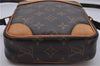 Authentic Louis Vuitton Monogram Danube Shoulder Cross Body Bag M45266 LV 6111D