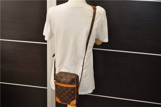 Authentic Louis Vuitton Monogram Danube Shoulder Cross Body Bag M45266 LV 6111D