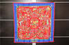 Authentic HERMES Carre 90 Scarf "PIERRES d' ORIENT" Silk Pink Paper Bag 6112E