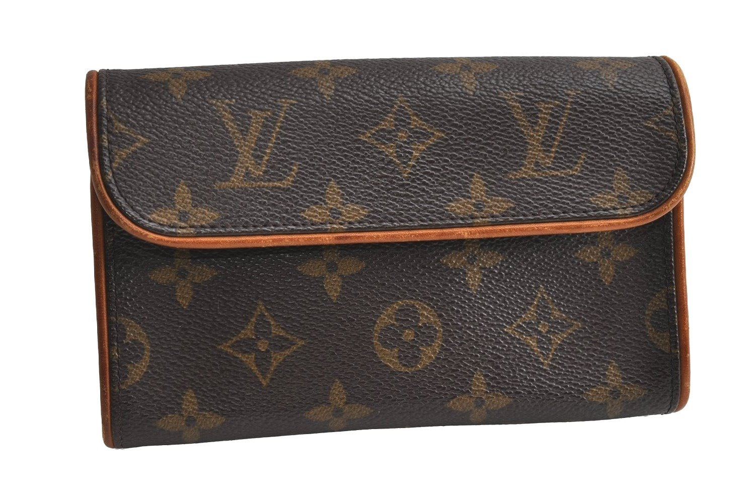 Authentic Louis Vuitton Monogram Pochette Florentine Waist Bag M51855 Junk 6112I