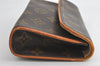 Authentic Louis Vuitton Monogram Pochette Florentine Waist Bag M51855 Junk 6112I