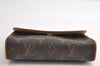 Authentic Louis Vuitton Monogram Pochette Florentine Waist Bag M51855 Junk 6112I