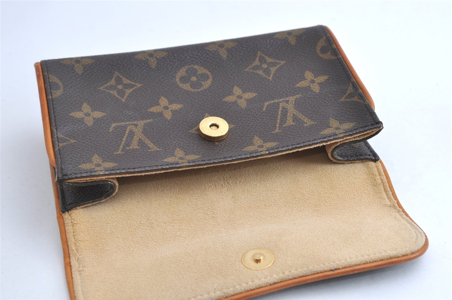 Authentic Louis Vuitton Monogram Pochette Florentine Waist Bag M51855 Junk 6112I