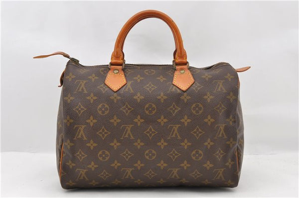 Authentic LOUIS VUITTON Monogram Speedy 30 Hand Bag Old Model LV 6113C