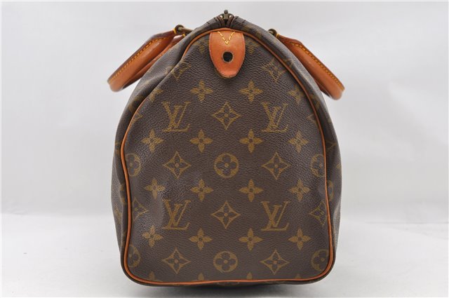 Authentic LOUIS VUITTON Monogram Speedy 30 Hand Bag Old Model LV 6113C