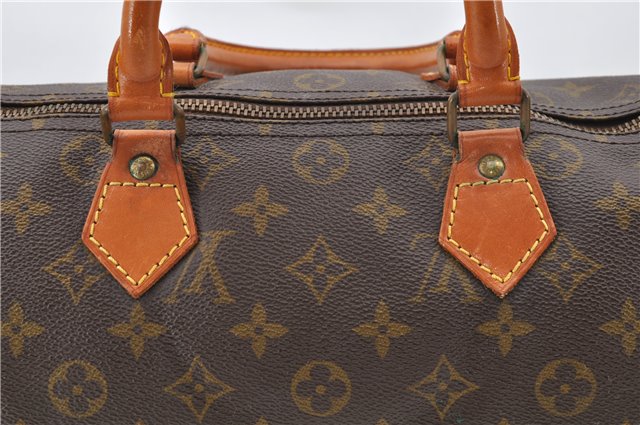 Authentic LOUIS VUITTON Monogram Speedy 30 Hand Bag Old Model LV 6113C