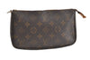 Authentic Louis Vuitton Monogram Pochette Accessoires Pouch M51980 LV Junk 6113I