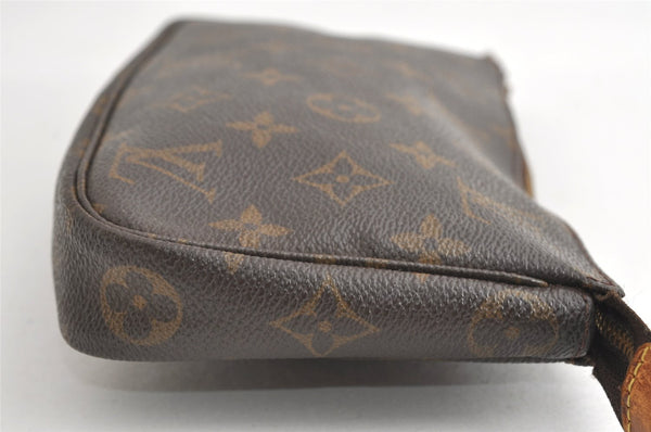 Authentic Louis Vuitton Monogram Pochette Accessoires Pouch M51980 LV Junk 6113I