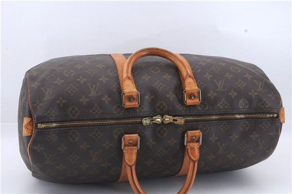 Authentic Louis Vuitton Monogram Keepall 45 Travel Boston Bag M41428 LV 6114D