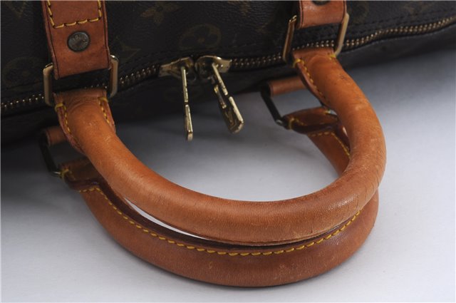 Authentic Louis Vuitton Monogram Keepall 45 Travel Boston Bag M41428 LV 6114D