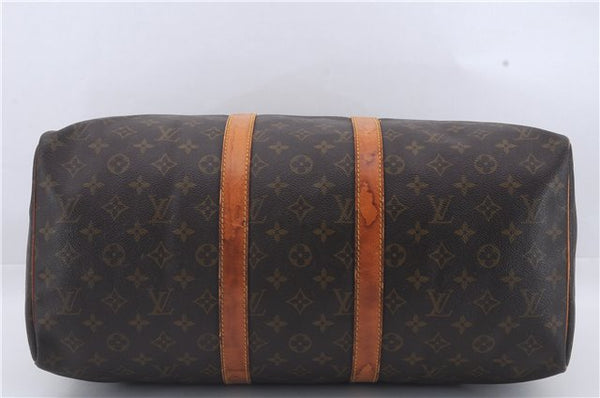 Authentic Louis Vuitton Monogram Keepall 45 Travel Boston Bag M41428 LV 6114D