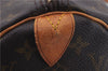 Authentic Louis Vuitton Monogram Keepall 45 Travel Boston Bag M41428 LV 6114D