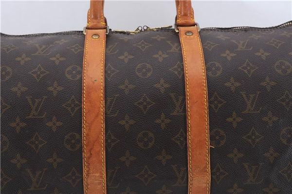 Authentic Louis Vuitton Monogram Keepall 45 Travel Boston Bag M41428 LV 6114D
