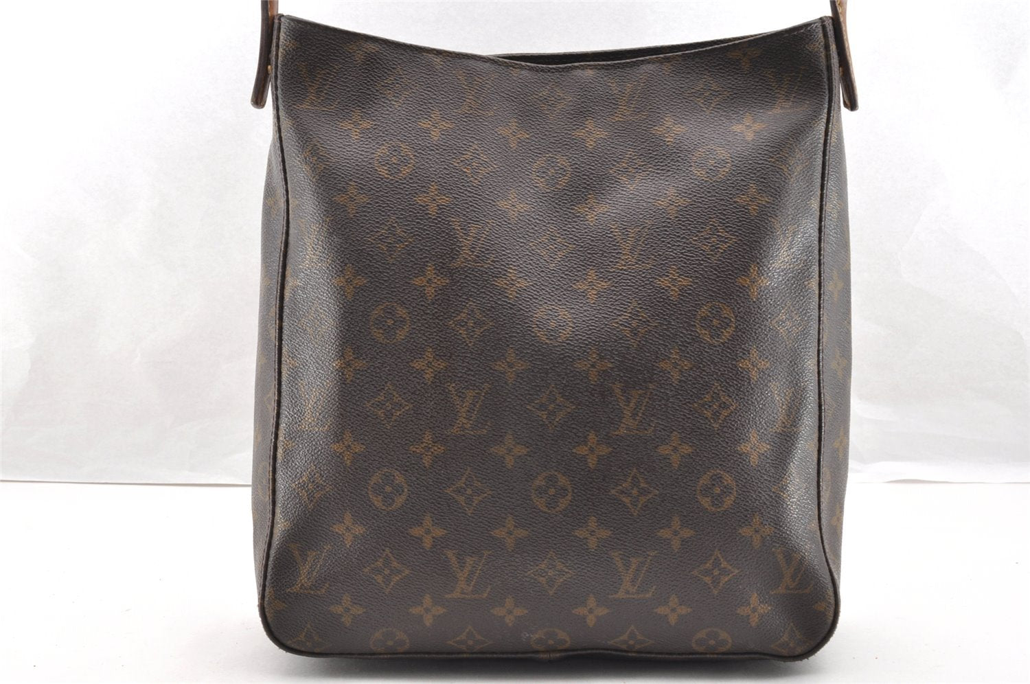 Authentic Louis Vuitton Monogram Looping GM Shoulder Bag M51145 LV 6114I
