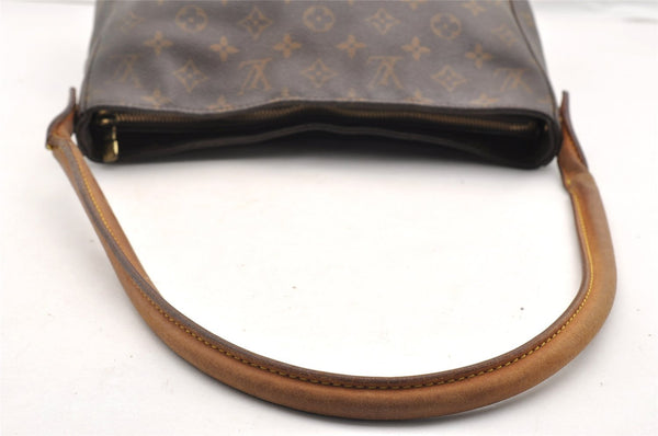 Authentic Louis Vuitton Monogram Looping GM Shoulder Bag M51145 LV 6114I
