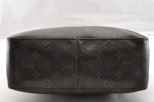 Authentic Louis Vuitton Monogram Looping GM Shoulder Bag M51145 LV 6114I