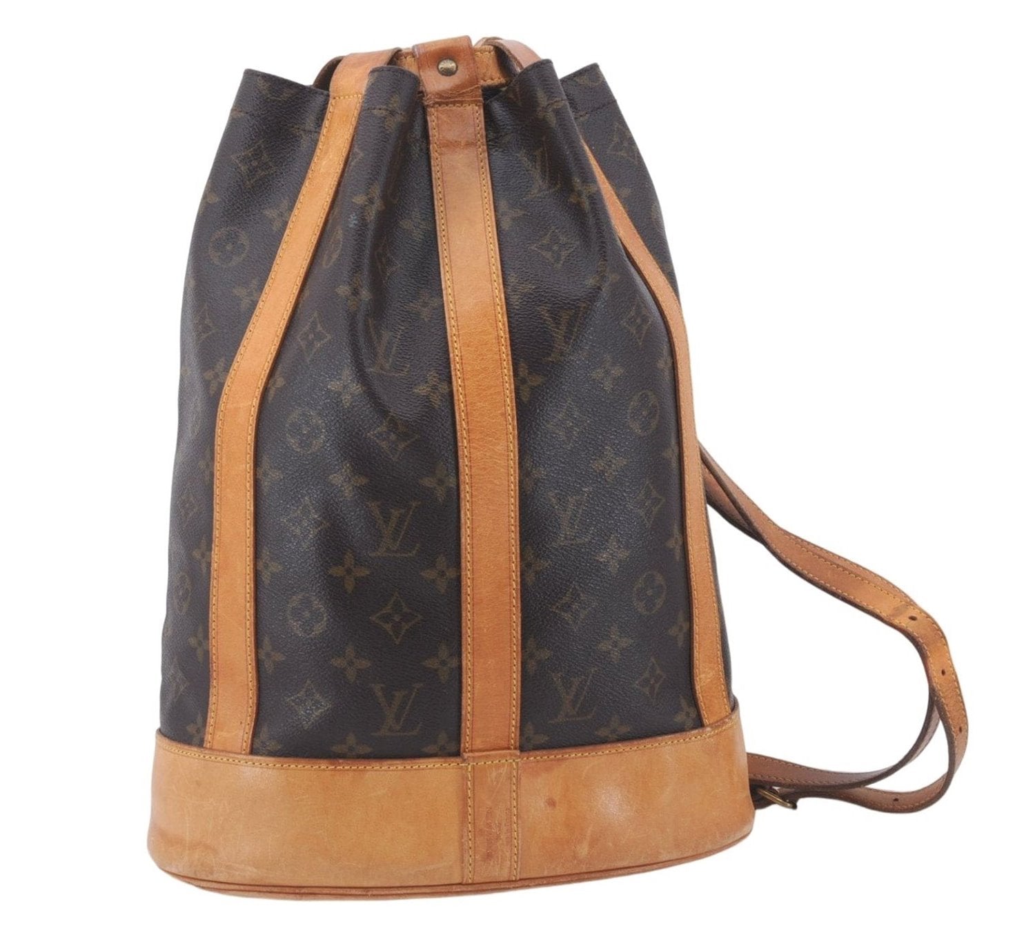 Authentic Louis Vuitton Monogram Randonnee PM Shoulder Bag M42243 LV 6115D