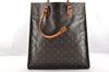 Authentic Louis Vuitton Monogram Sac Plat Hand Tote Bag Old Model LV Junk 6115I