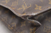 Authentic Louis Vuitton Monogram Sac Plat Hand Tote Bag Old Model LV Junk 6115I