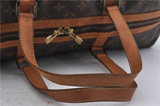 Authentic Louis Vuitton Monogram Sac Souple 45 Hand Boston Bag M41624 LV 6116D