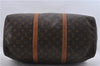 Authentic Louis Vuitton Monogram Sac Souple 45 Hand Boston Bag M41624 LV 6116D
