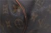 Authentic Louis Vuitton Monogram Sac Souple 45 Hand Boston Bag M41624 LV 6116D
