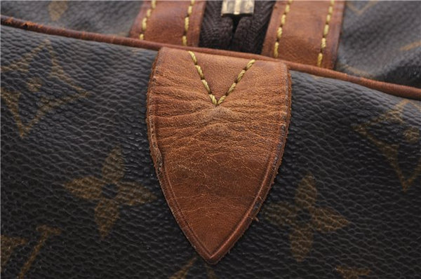 Authentic Louis Vuitton Monogram Sac Souple 45 Hand Boston Bag M41624 LV 6116D