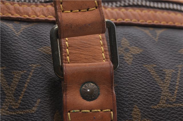 Authentic Louis Vuitton Monogram Sac Souple 45 Hand Boston Bag M41624 LV 6116D