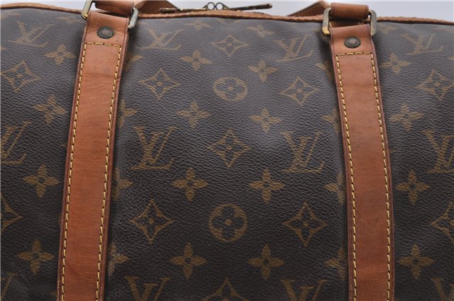 Authentic Louis Vuitton Monogram Sac Souple 45 Hand Boston Bag M41624 LV 6116D