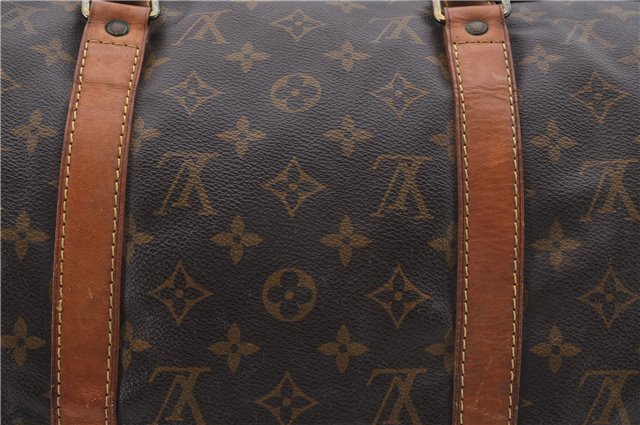 Authentic Louis Vuitton Monogram Sac Souple 45 Hand Boston Bag M41624 LV 6116D