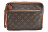Authentic Louis Vuitton Monogram Pochette Sport Clutch Hand Bag Old Model 6116I