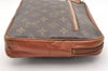 Authentic Louis Vuitton Monogram Pochette Sport Clutch Hand Bag Old Model 6116I