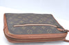 Authentic Louis Vuitton Monogram Pochette Sport Clutch Hand Bag Old Model 6116I
