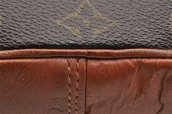 Authentic Louis Vuitton Monogram Pochette Sport Clutch Hand Bag Old Model 6116I