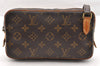Auth Louis Vuitton Monogram Marly Bandouliere Shoulder Bag M51828 Junk 6117I