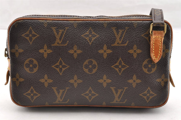Auth Louis Vuitton Monogram Marly Bandouliere Shoulder Bag M51828 Junk 6117I