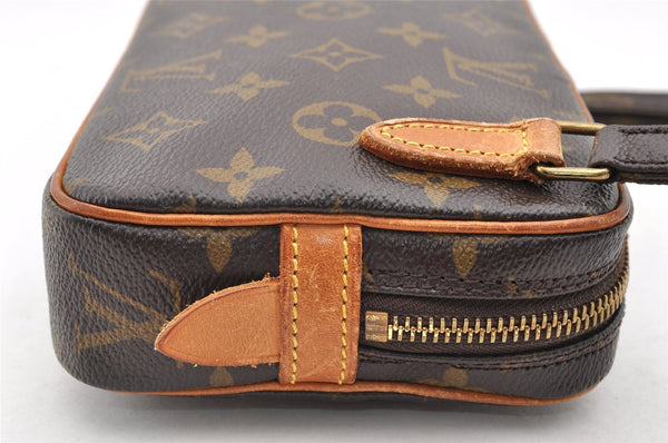 Auth Louis Vuitton Monogram Marly Bandouliere Shoulder Bag M51828 Junk 6117I