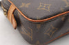 Auth Louis Vuitton Monogram Marly Bandouliere Shoulder Bag M51828 Junk 6117I