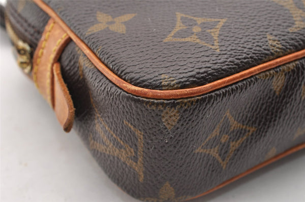 Auth Louis Vuitton Monogram Marly Bandouliere Shoulder Bag M51828 Junk 6117I